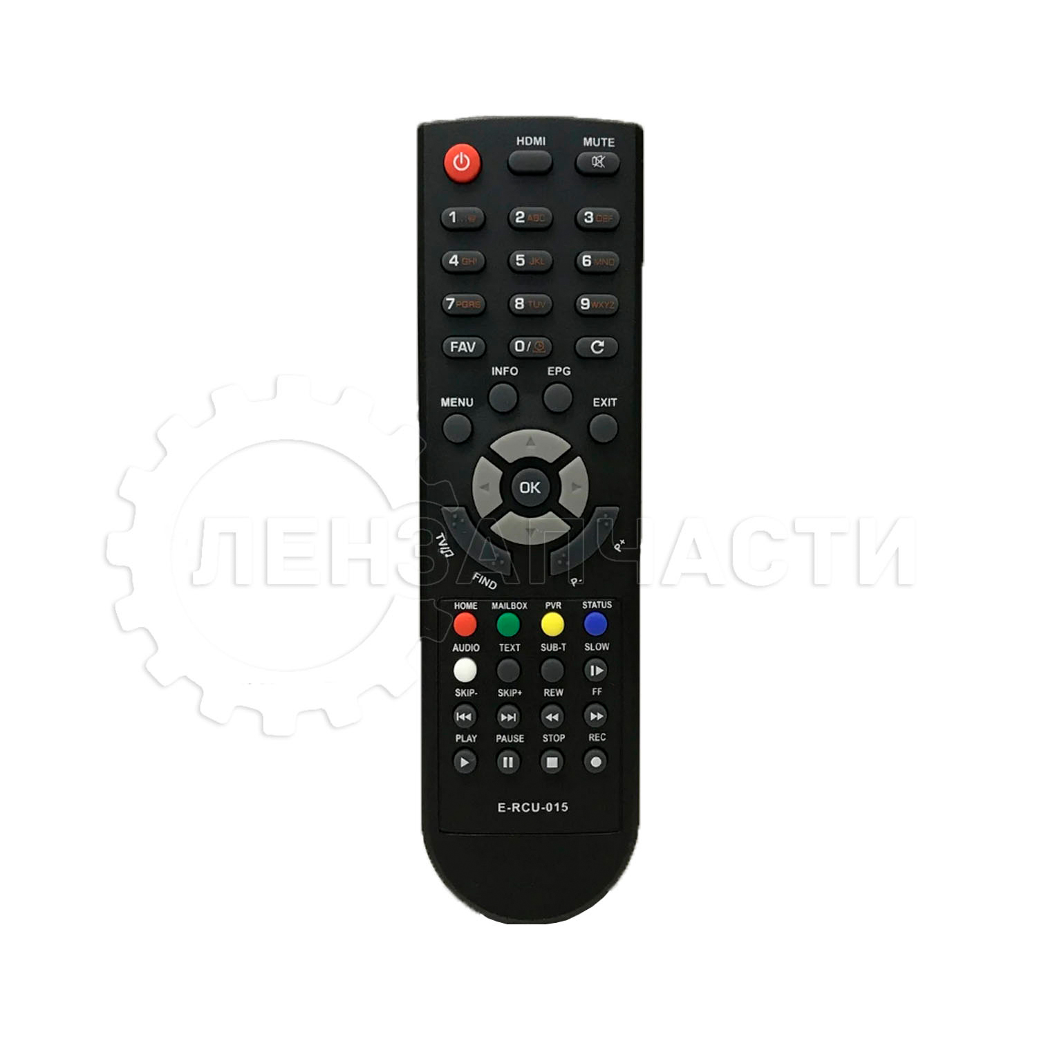 Пульт дистанционного управления для спутникового ресивера Globo, E-RCU-015